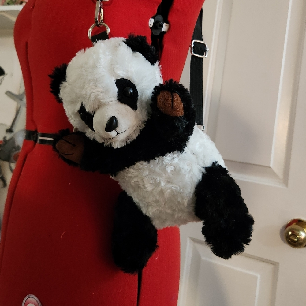 Plush Panda Purse